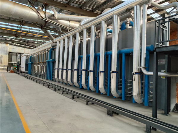 40.24x4板單通道天然氣燒保溫磚雙層全自動(dòng)節(jié)能推板窯(日產(chǎn)保溫磚1.5萬(wàn)塊，能耗25m3/噸)